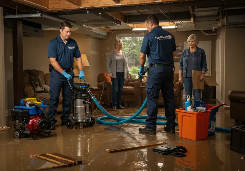 Basement Water Extraction and Removal Techniques process in Mankato, KS